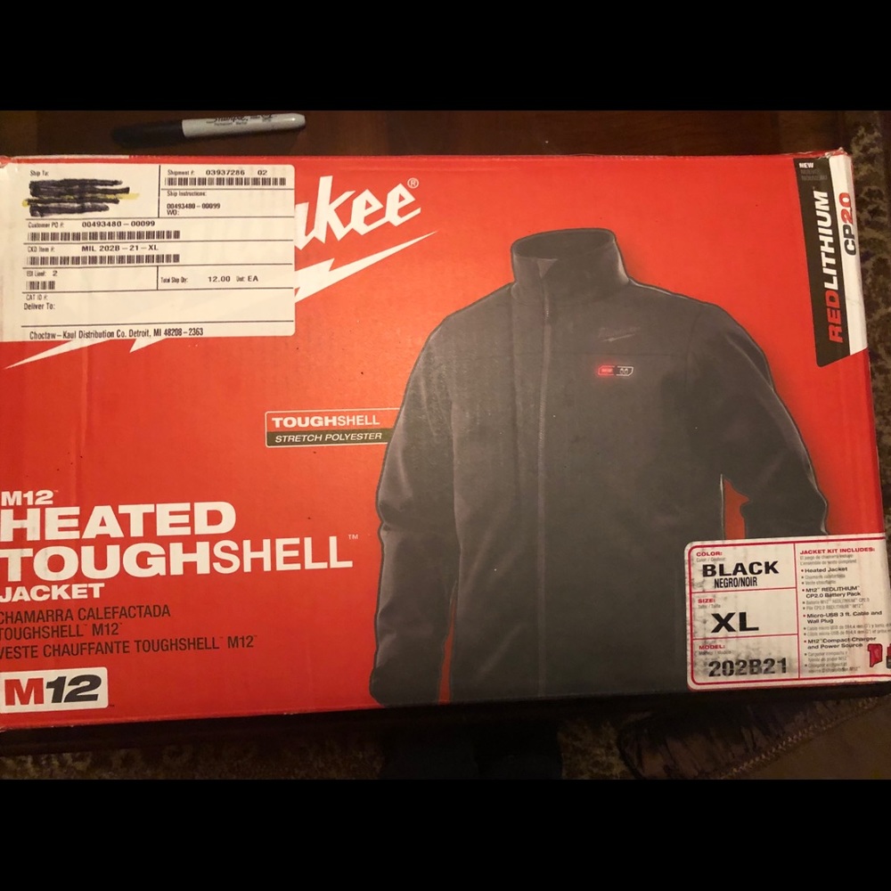 Milwaukee heated jacket